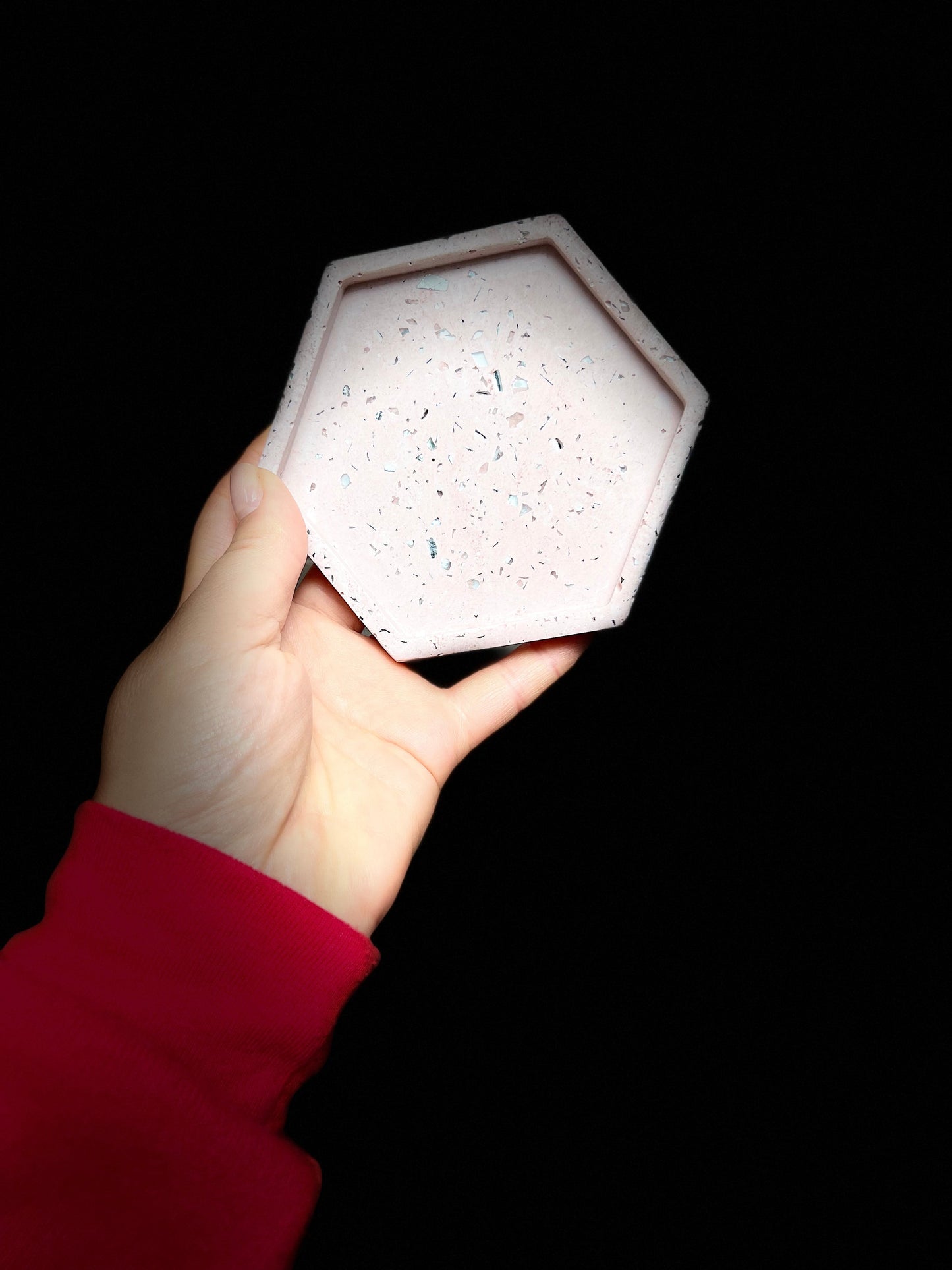 Jesmonite trinket dish