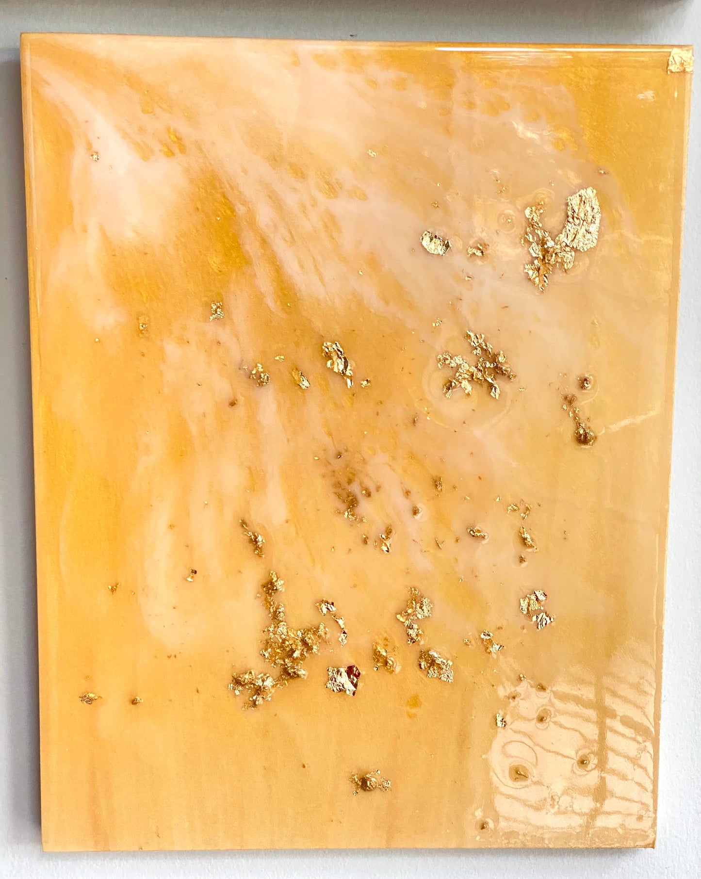 Gold art panel