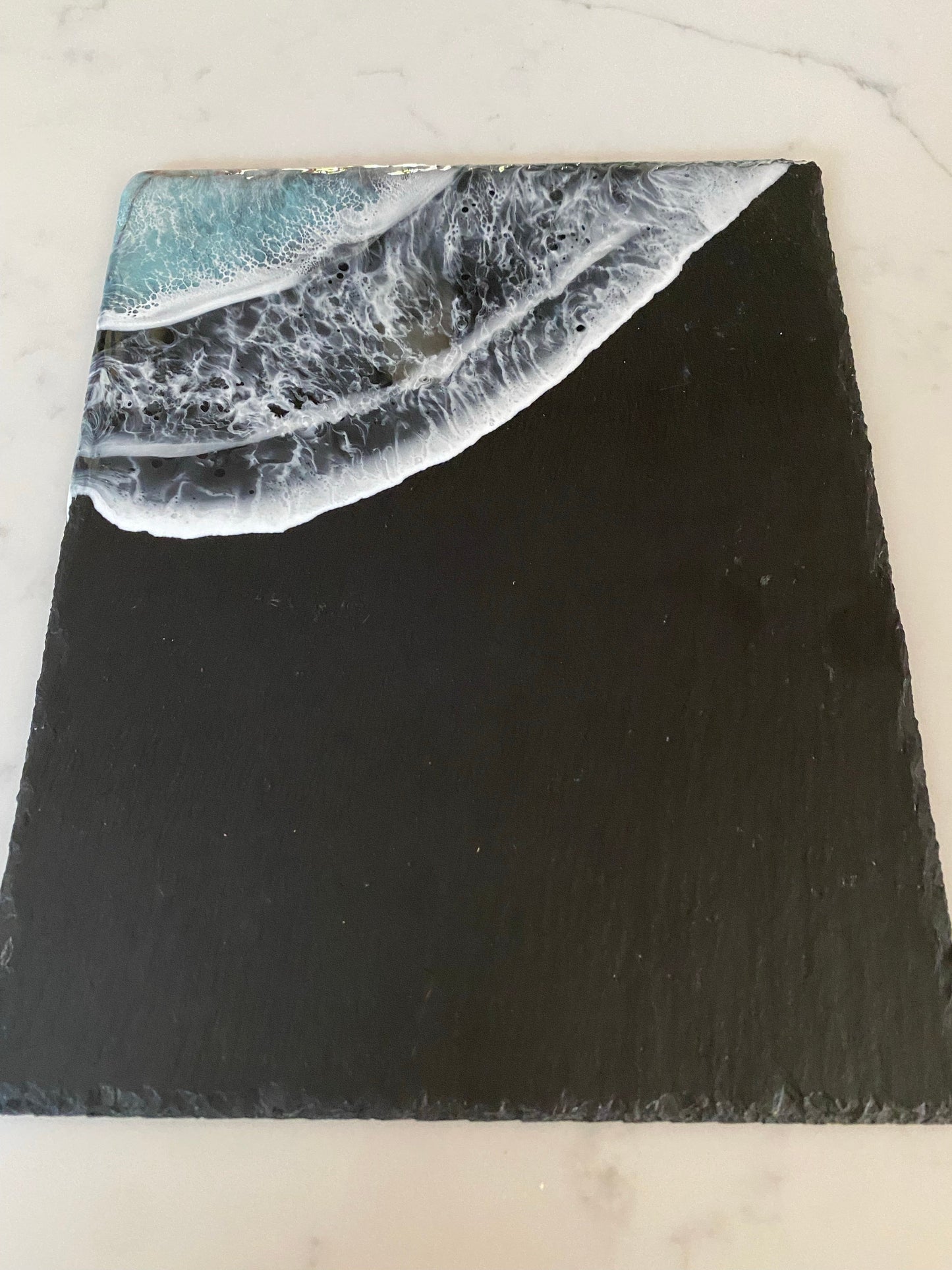 Ocean 🌊 slate cheese board.