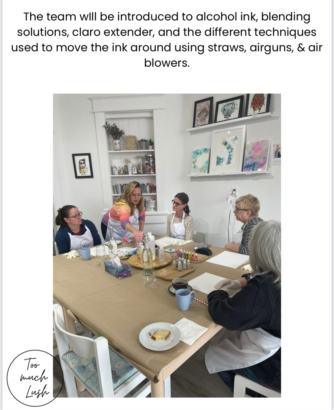 Alcohol Ink Workshop