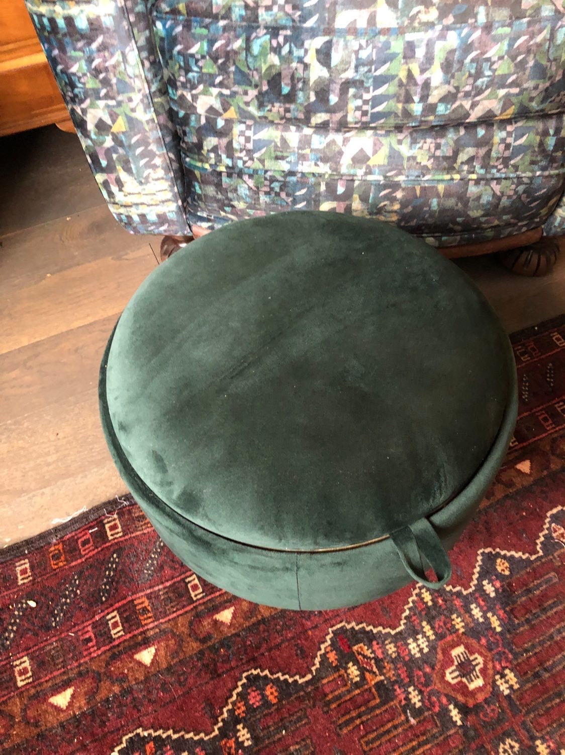 16.5 Custom Ottoman tray art for Kathy Zeremba