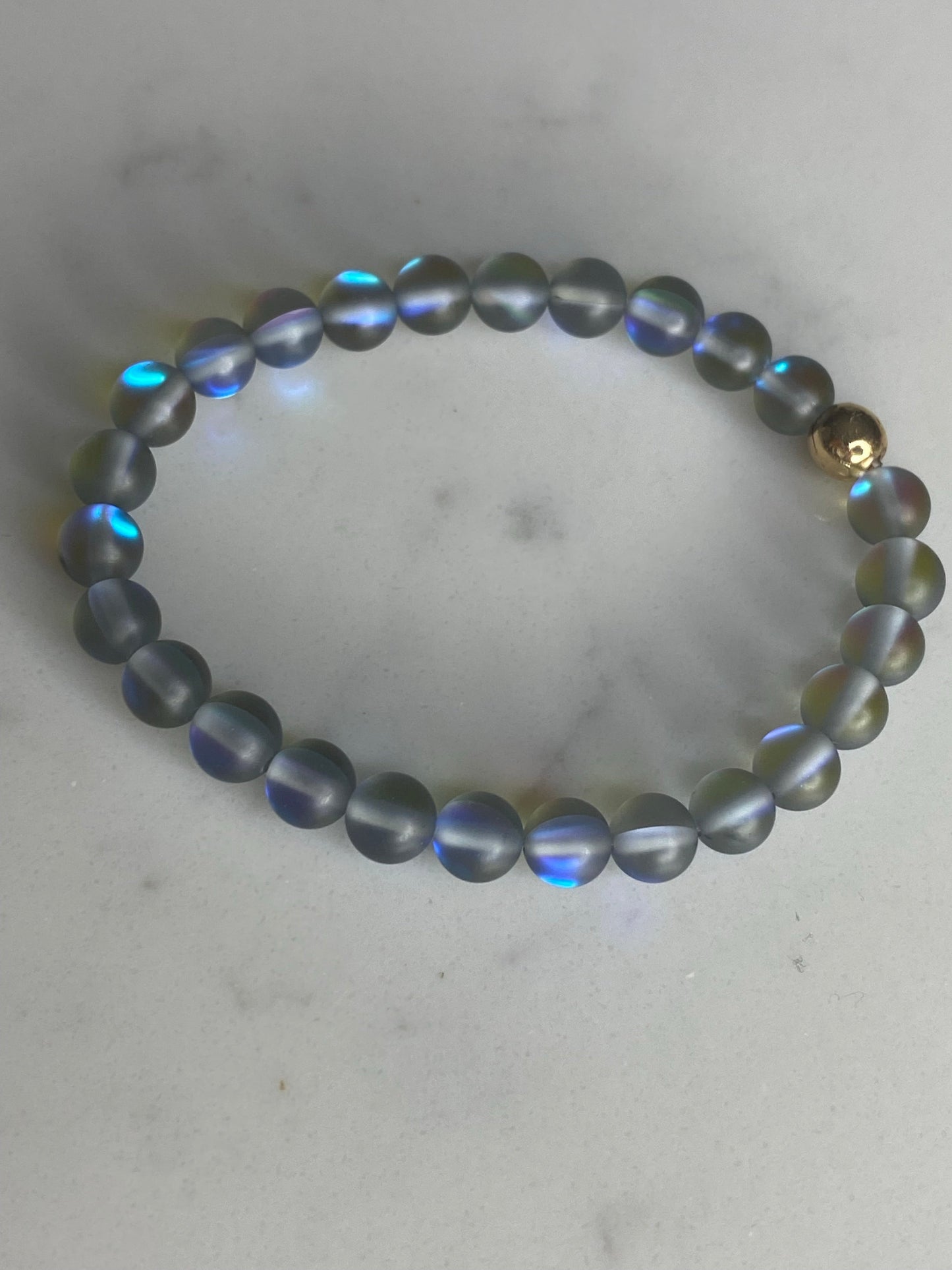Mermaid glass bracelet