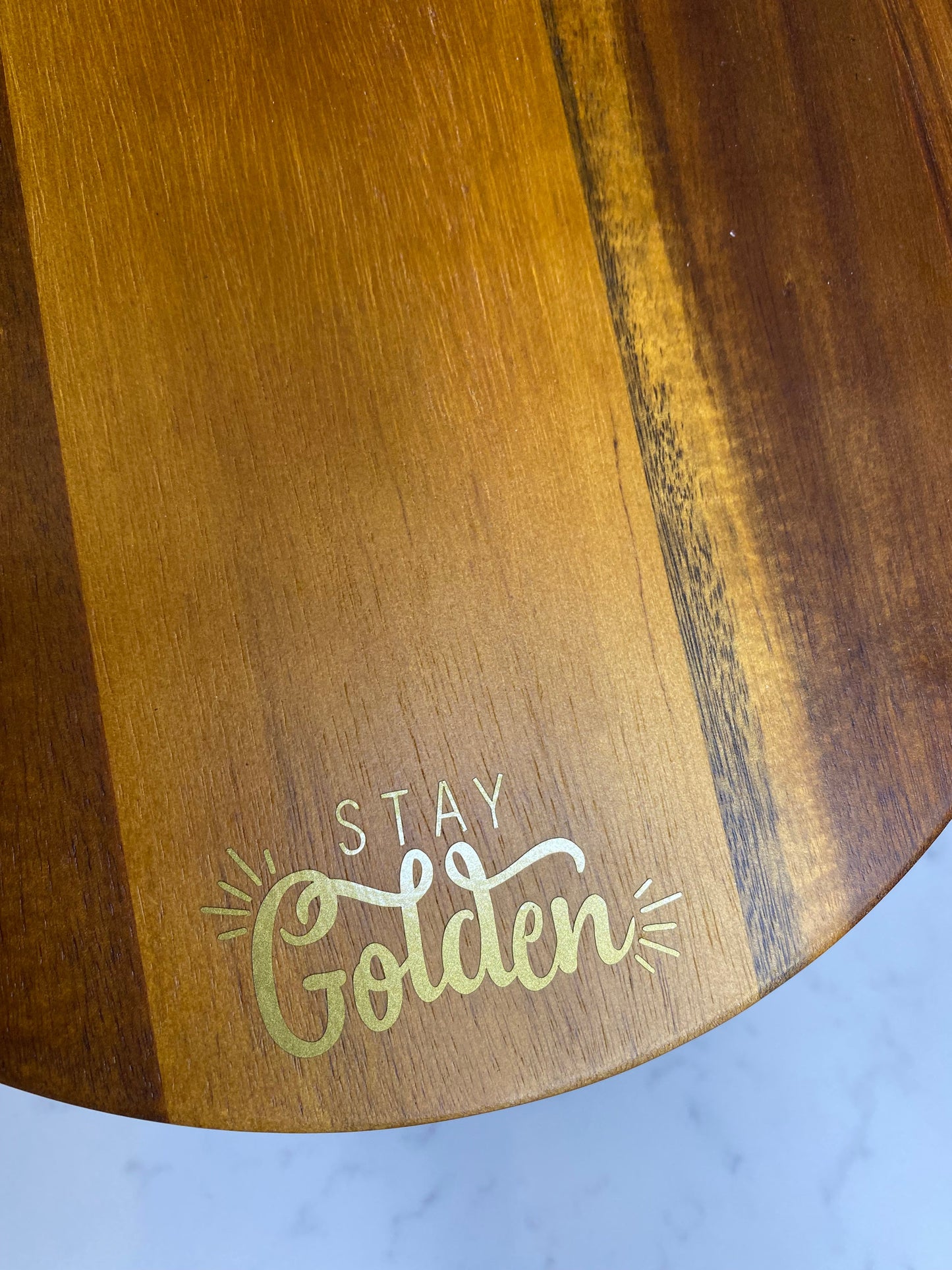 ✨”Stay Golden”✨ Acacia wood board