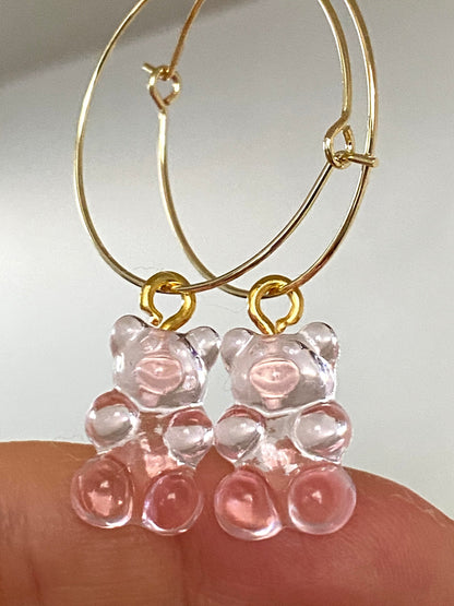 Gummy bear earrings! 🐻