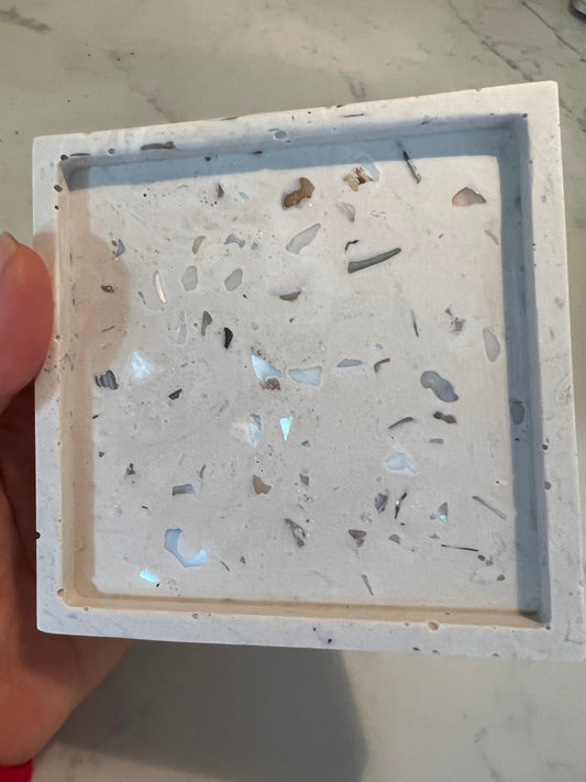 Jesmonite trinket dish