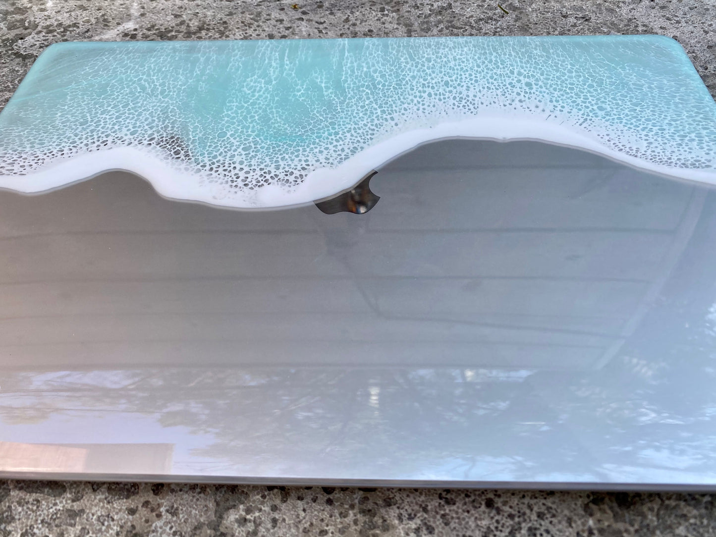 Ocean 🌊 laptop cover.