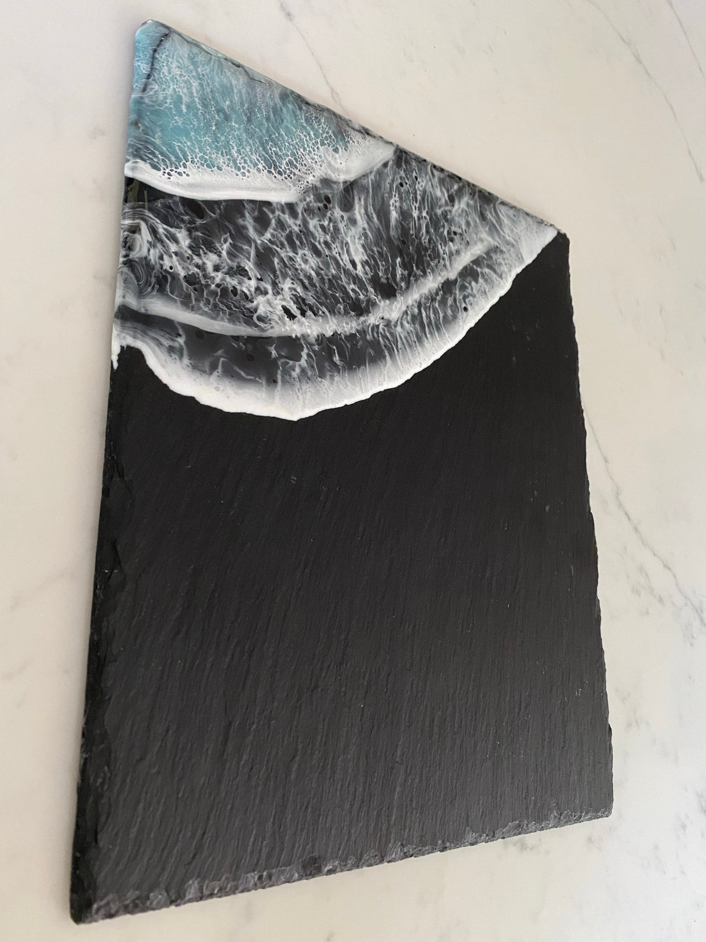 Ocean 🌊 slate cheese board.