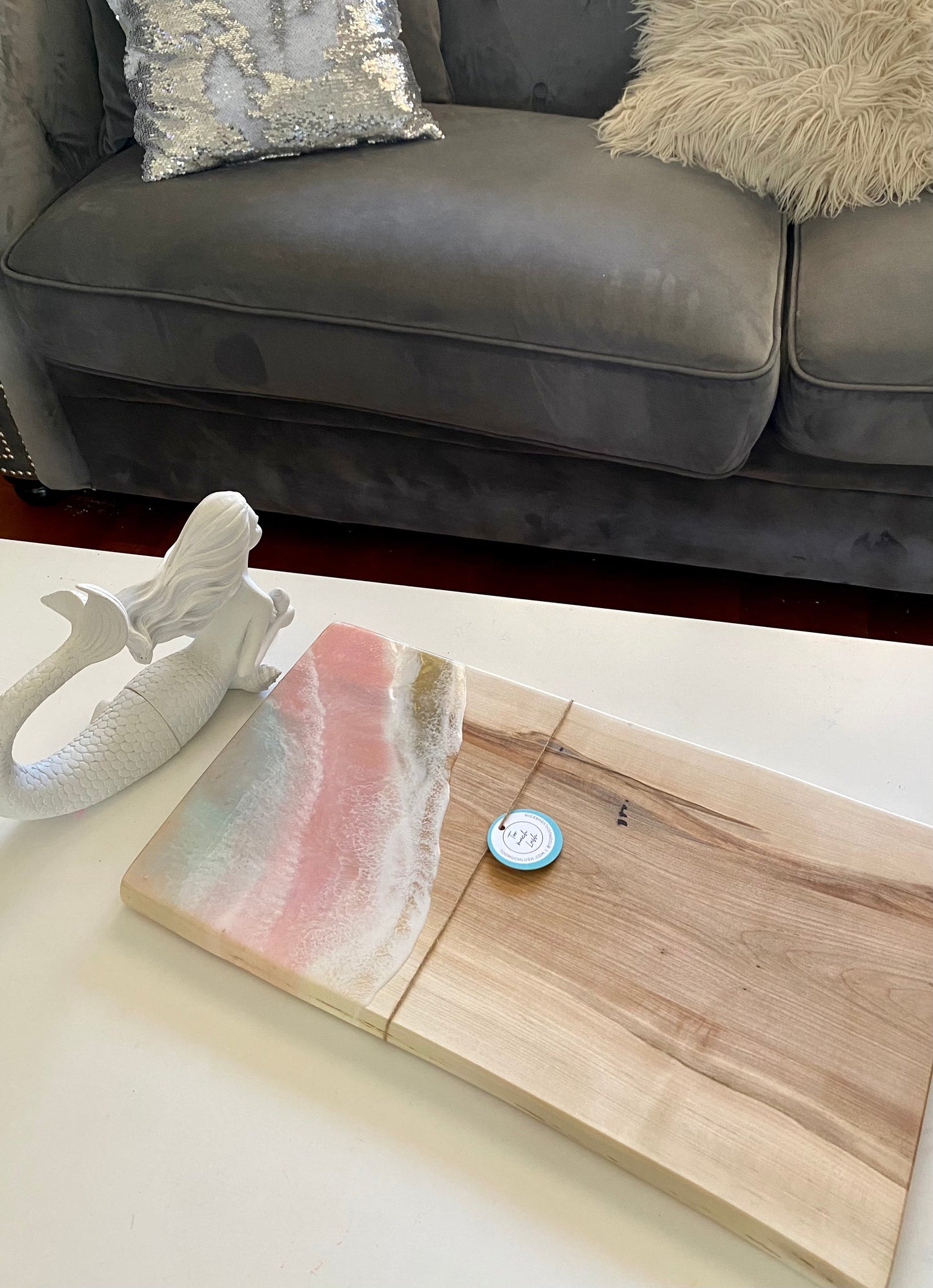 Mermaid Ocean Charcuterie Board.