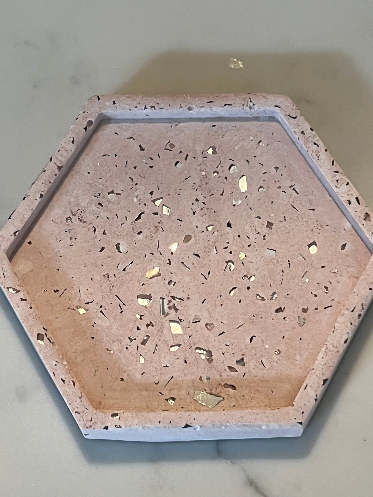 Jesmonite trinket dish