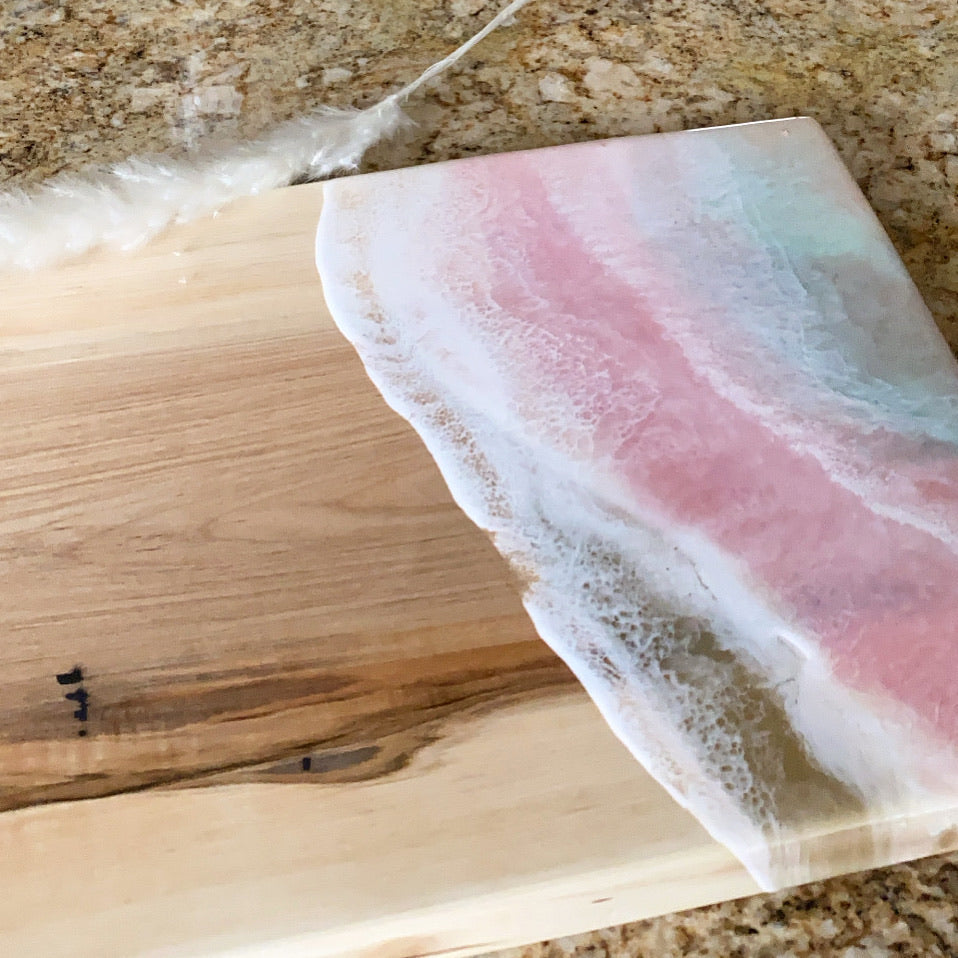 Mermaid Ocean Charcuterie Board.