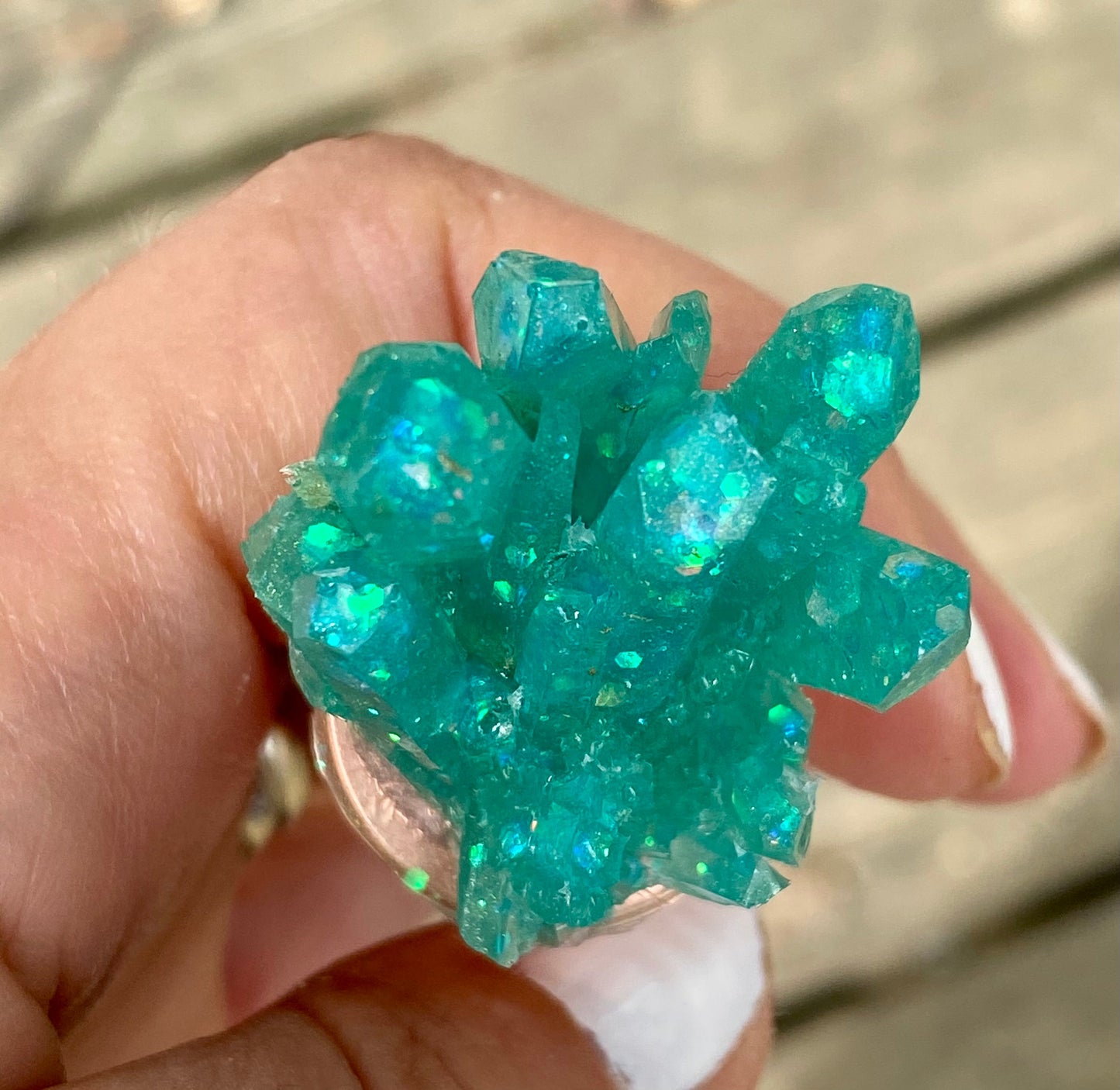 Mermaid Sparkle 🧜‍♀️ wine stopper