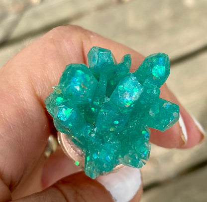 Mermaid Sparkle 🧜‍♀️ wine stopper