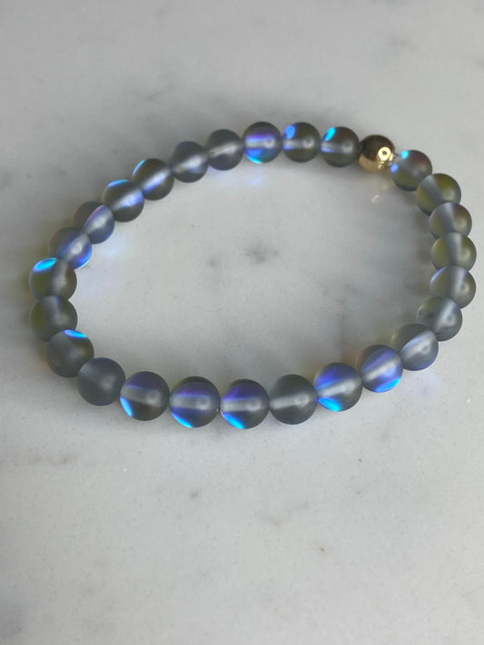 Mermaid glass bracelet