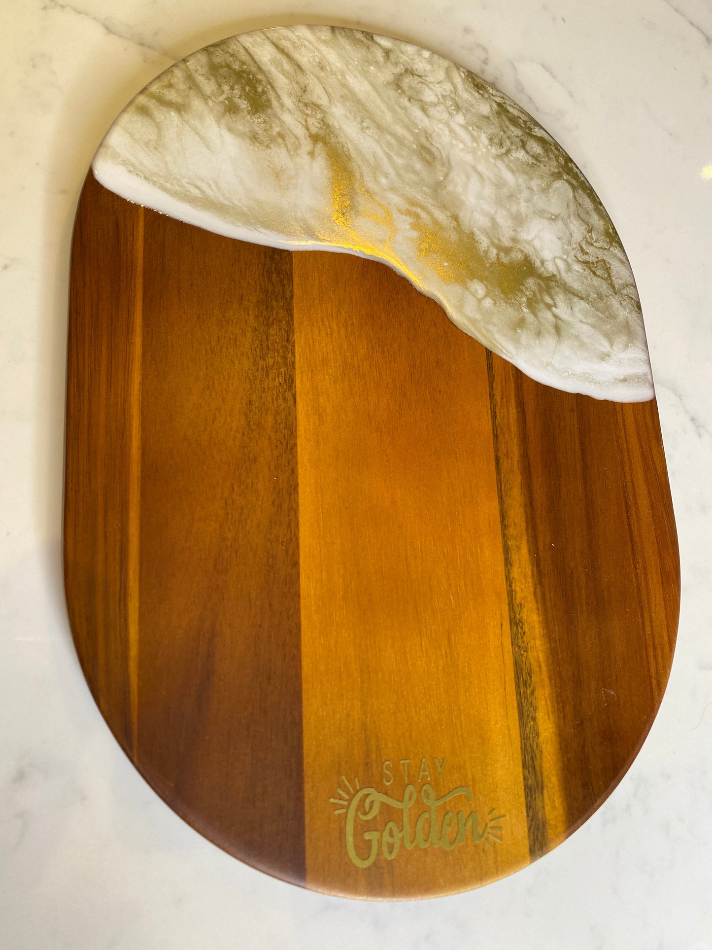 ✨”Stay Golden”✨ Acacia wood board