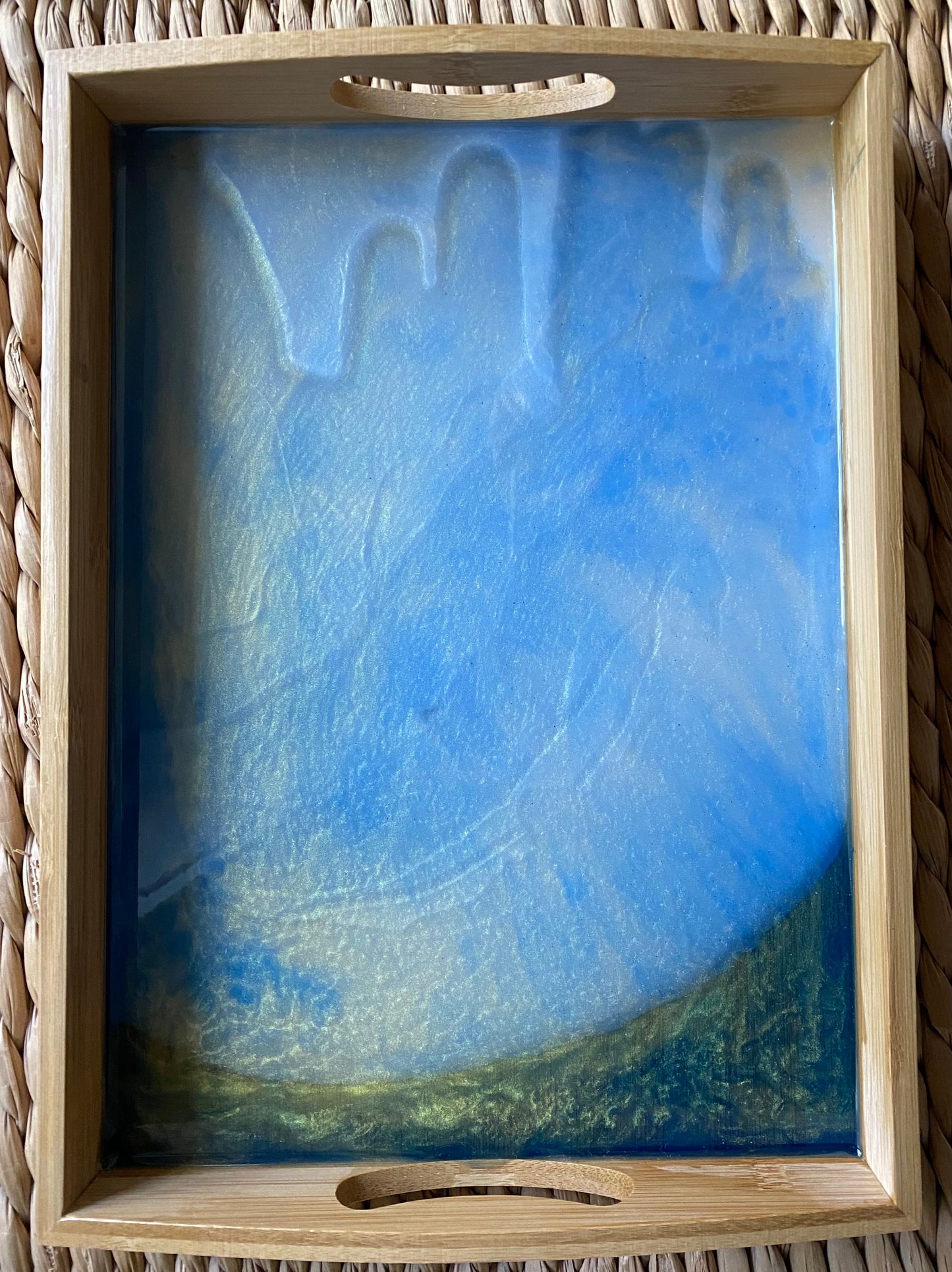 Van Gogh Inspired serving tray