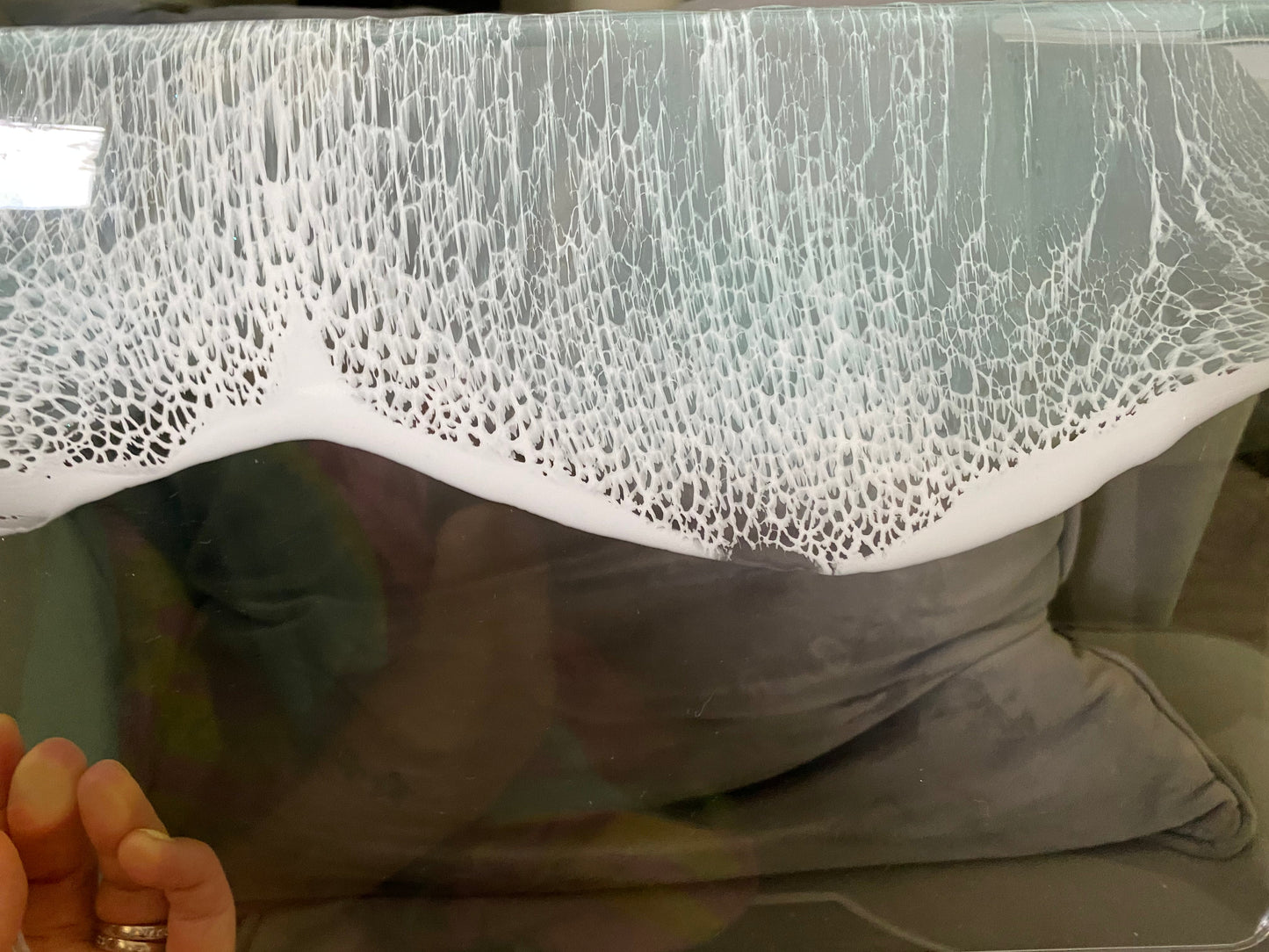 Ocean 🌊 laptop cover.