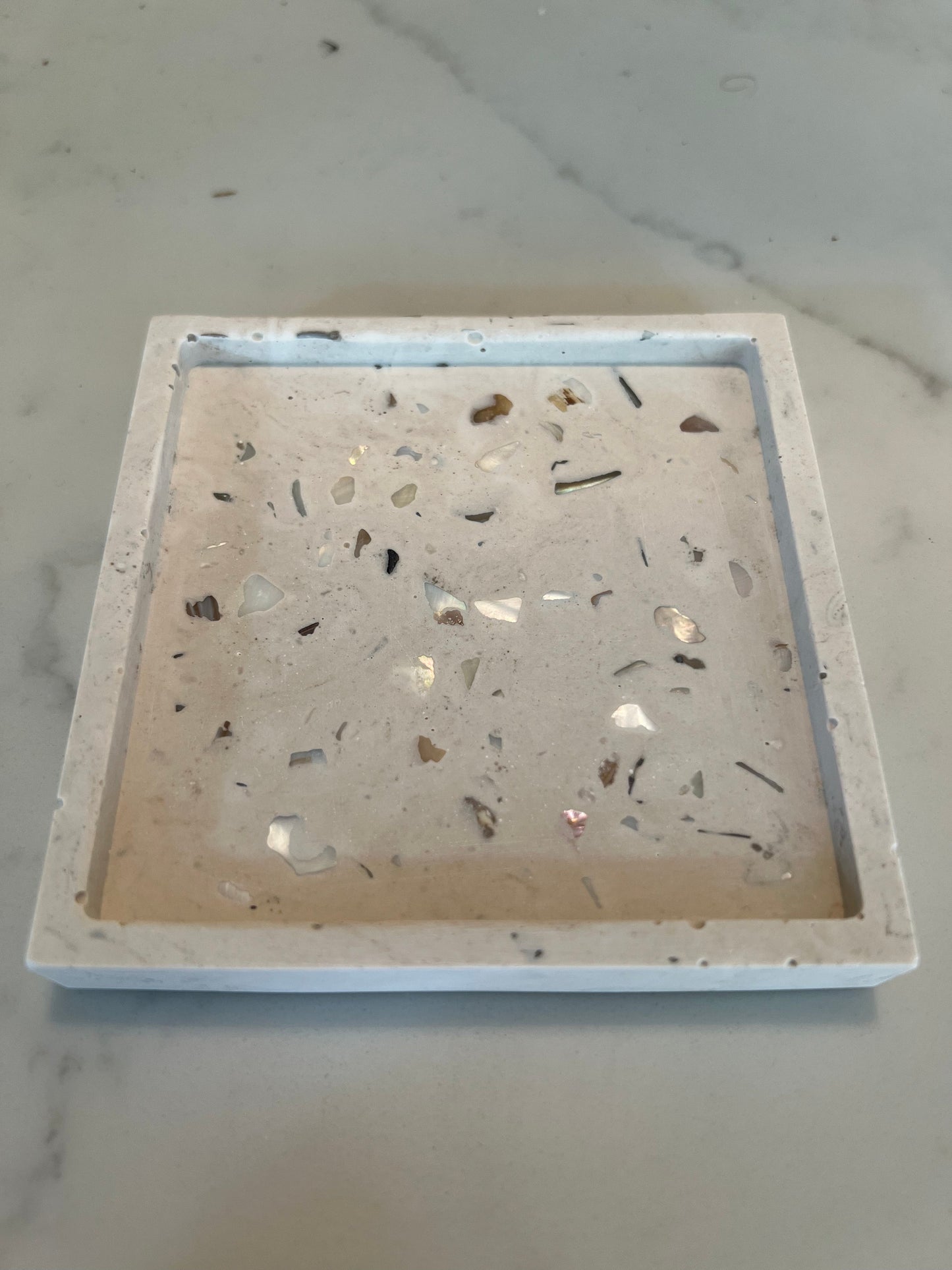 Jesmonite trinket dish