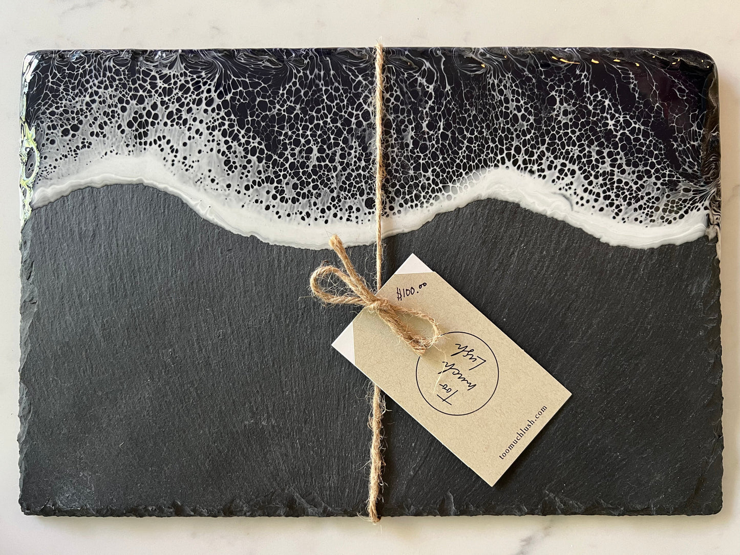 Ocean resin sushi board 🍣