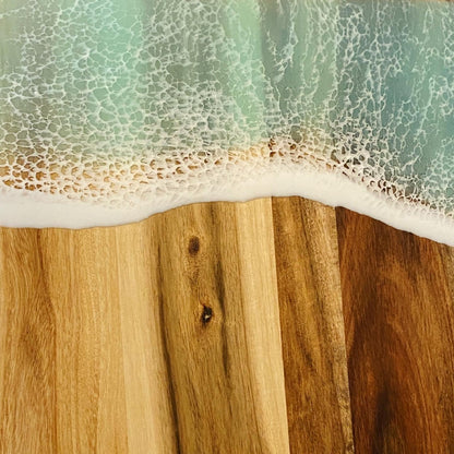 Ocean 🌊 resin cheese board.