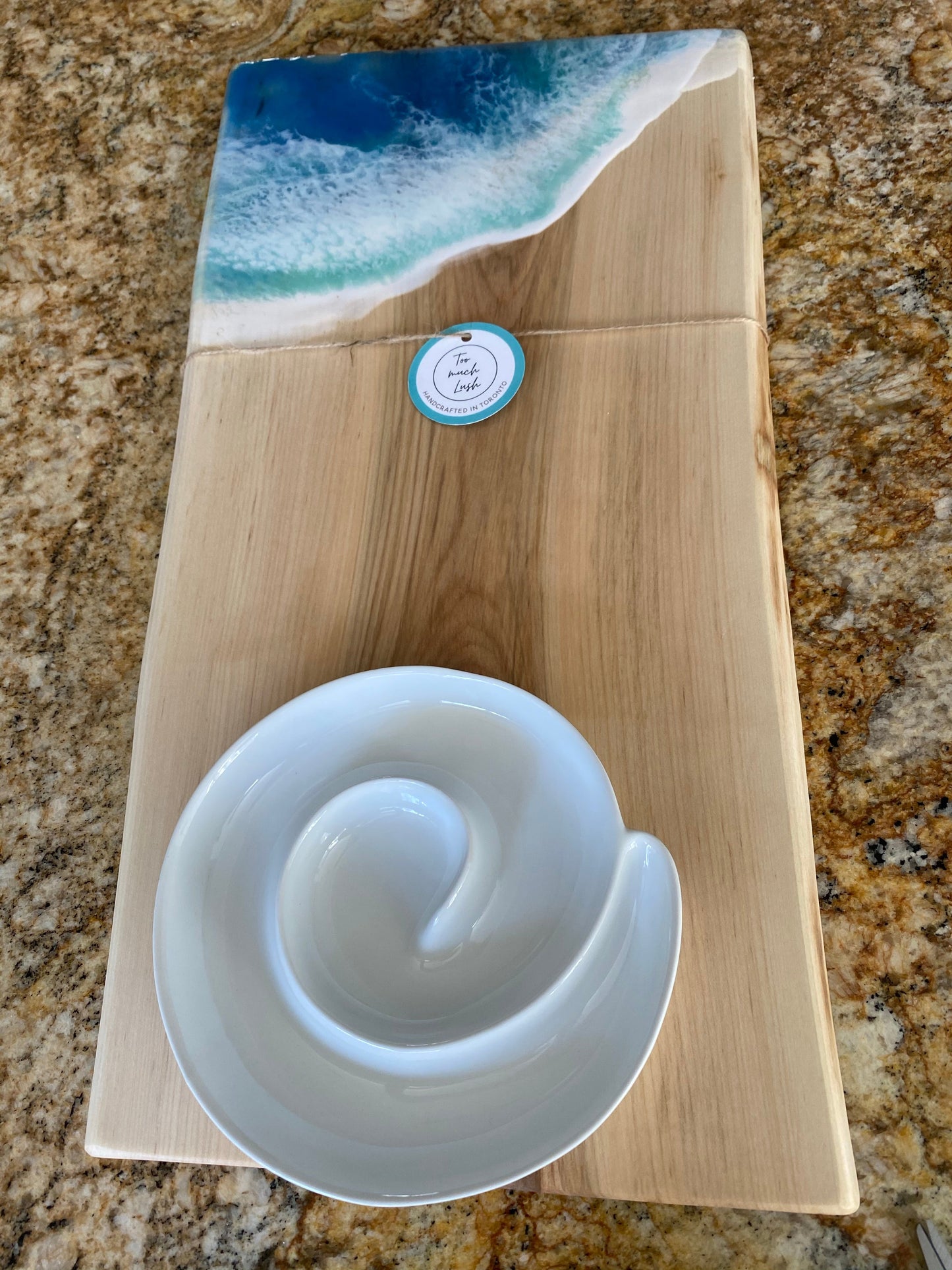 Ocean Charcuterie Board.  🌊