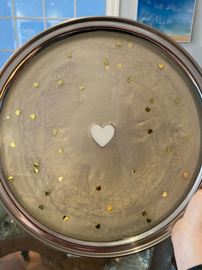 Stainless steel resin serving tray!