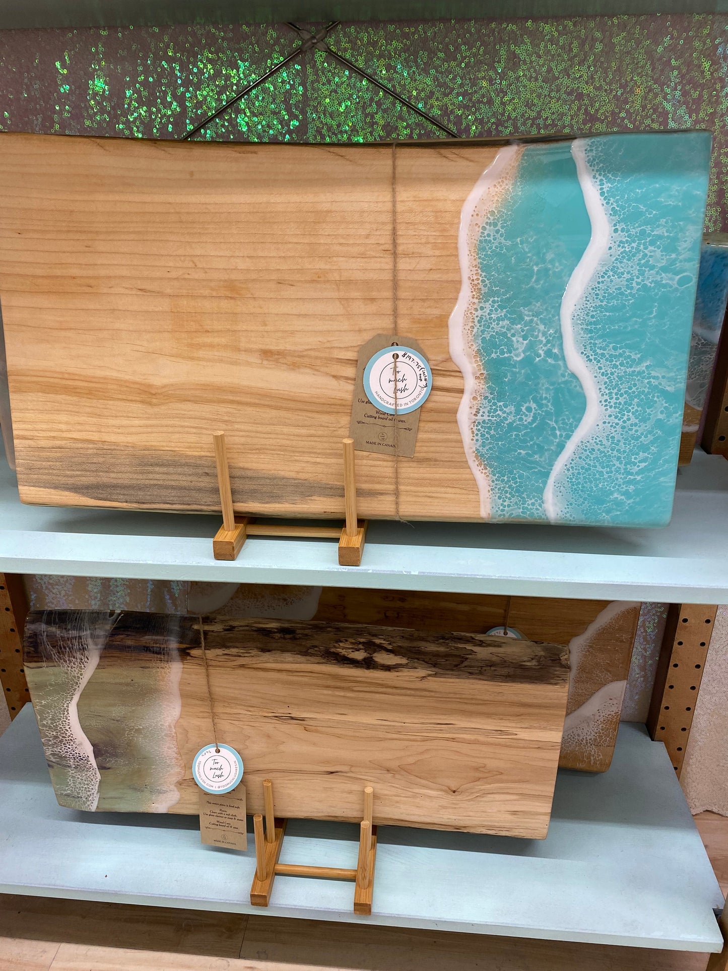 Double layer ocean Charcuterie board
