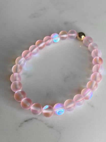 Mermaid glass bead bracelet