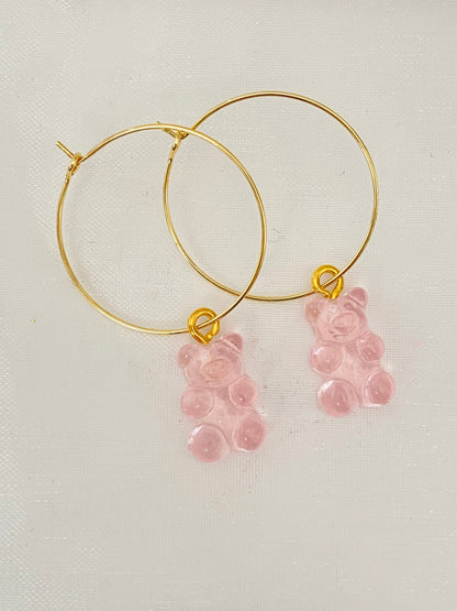 Gummy bear earrings! 🐻