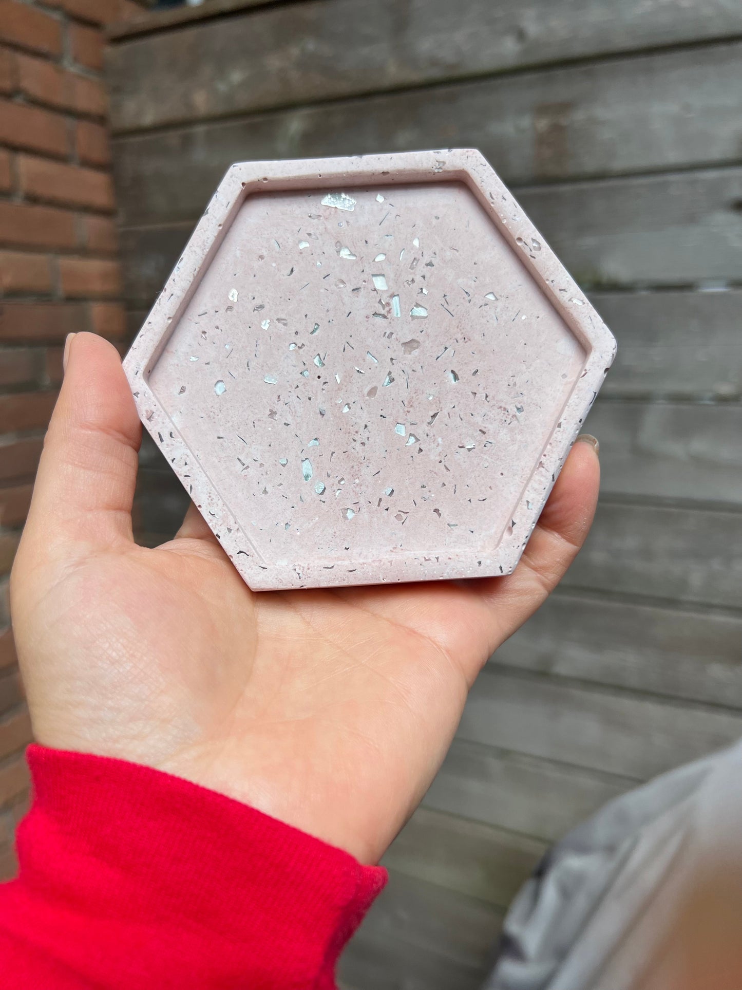 Jesmonite trinket dish